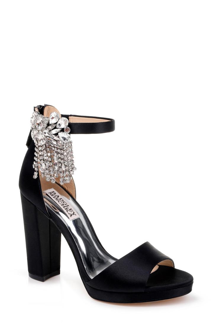 Women's Badgley Mischka Fascinate Sandal M - Black