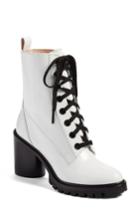 Women's Marc Jacobs Ryder Block Heel Boot Eu - White