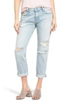 Women's Current/elliott The Fling Destroyed Rolled Jeans
