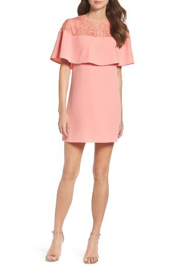 Women's Bb Dakota Lace Capelet Dress