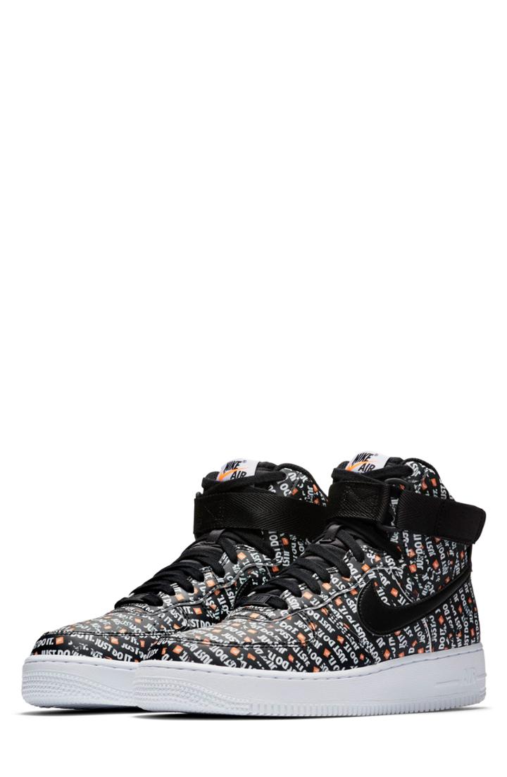 Women's Nike Air Force 1 High Lx High Top Sneaker .5 M - Black