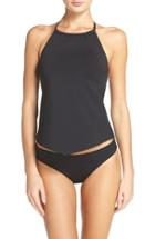 Women's Laundry By Shelli Segal Beaded Tankini Top - Black