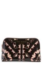 Ted Baker London Mellow Queen Bee Cosmetics Case, Size - Black