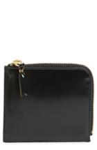 Women's Commes Des Garcons Leather French Wallet -