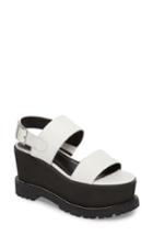 Women's Kendall + Kylie Cady Platform Sandal .5 M - White