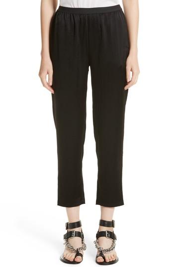 Women's T By Alexander Wang Wash N Go Woven Pants - Black