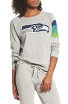 Women's Junk Food Nfl Seattle Seahawks Hacci Sweatshirt, Size Xxl - Grey