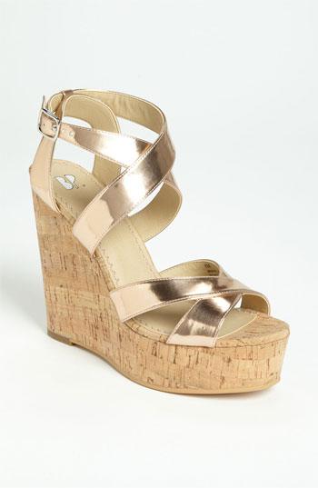 Bp. 'erika' Wedge Sandal Rose