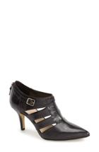 Women's Bella Vita 'dylan' Cutout Pointy Toe Bootie .5 W - Black