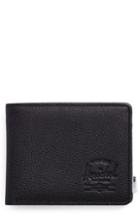 Men's Hershell Supply Co. Tile Roy Leather Wallet - Black