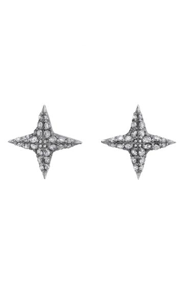 Women's Sheryl Lowe Diamond Star Stud Earrings