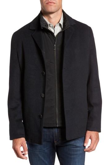 Men's Hart Schaffner Marx Triple Play Modern Fit 3-in-1 Jacket - Blue