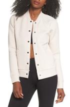 Women's Zella Arise Luxe Bomber Jacket - Pink