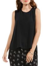 Women's Vince Camuto Back Tie Sleeveless Blouse, Size - Black