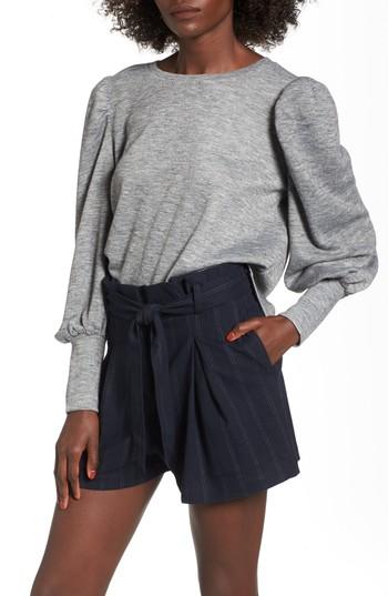 Women's Leith Bloused Sleeve Sweater - Grey