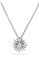 Women's David Yurman 'starburst' Small Pendant With Diamonds On Chain