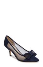 Women's Nina Bianca Pointy Toe Pump M - Blue