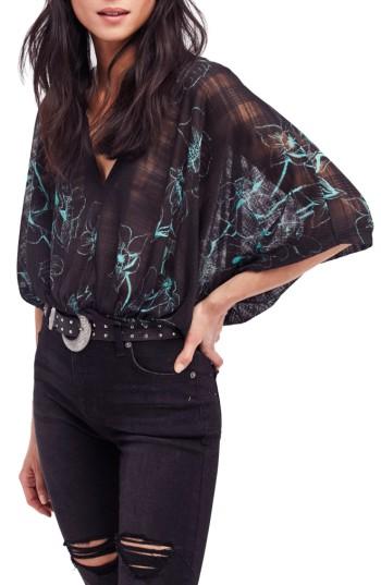 Women's Free People One Dance Top - Black