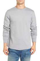 Men's Threads For Thought Double Knit Long Sleeve Thermal T-shirt - Grey