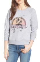 Women's Rebecca Minkoff Off Duty Sweatshirt, Size - Grey