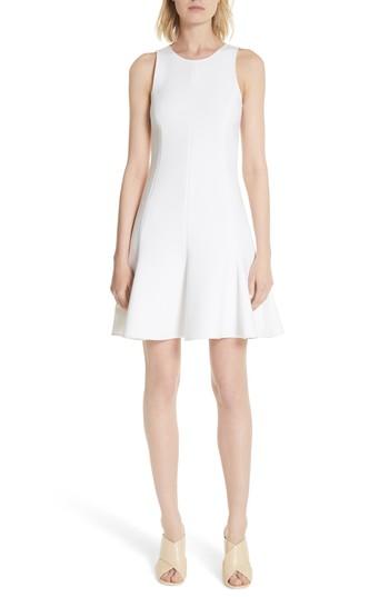 Women's Elizabeth And James Bristol Seamed Fit & Flare Dress - White