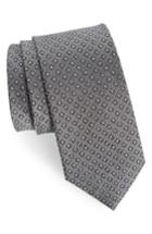Men's The Tie Bar Wacker Drive Silk Tie, Size - Grey