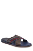 Men's Ted Baker London Farrull Cross Strap Slide Sandal