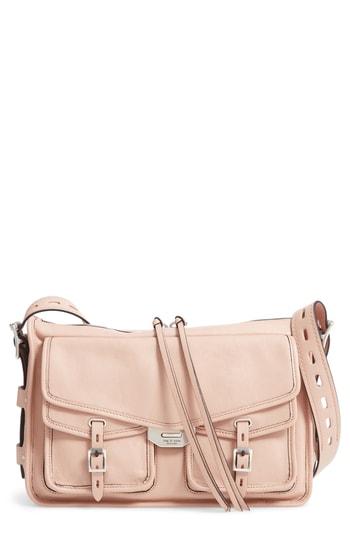 Rag & Bone Field Leather Messenger Bag - Beige
