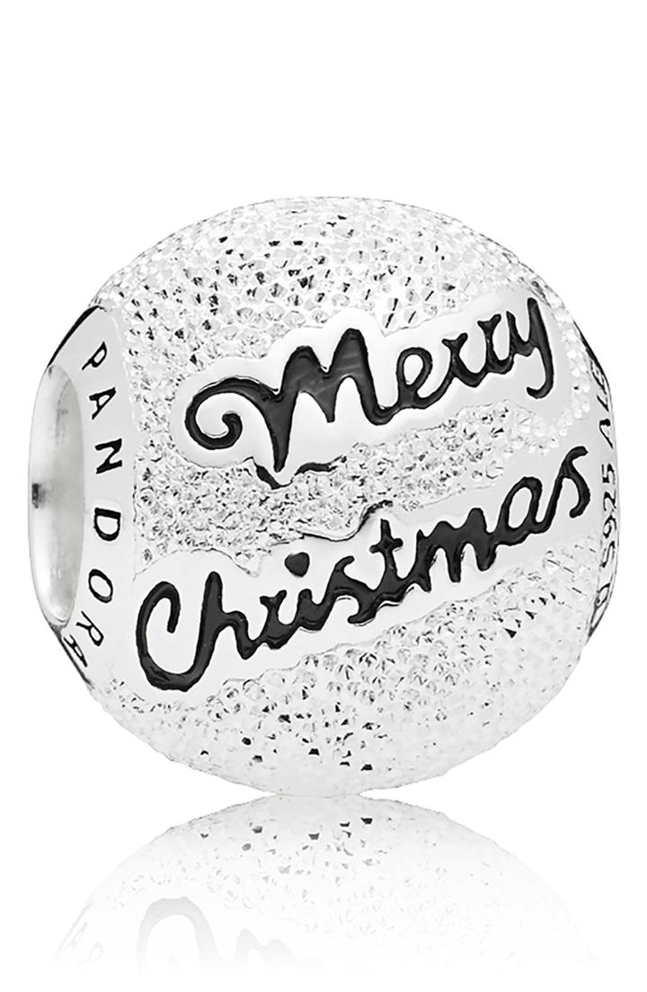 Women's Pandora Merry Christmas Charm
