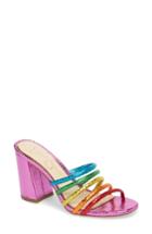 Women's Jessica Simpson Fixton Strappy Slide Sandal M - Pink