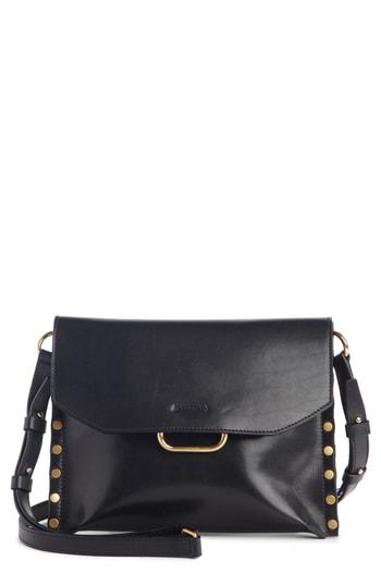 Isabel Marant Sinky Leather Crossbody Bag - Black