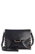 Isabel Marant Sinky Leather Crossbody Bag - Black
