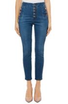 Women's J Brand Natasha Sky High High Waist Crop Skinny Jeans - Blue