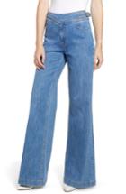 Women's Paige Vintage Sutton High Waist Flare Jeans - Blue