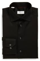 Men's Eton Slim Fit Dress Shirt - Black