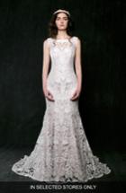 Women's Sareh Nouri Jonquil Lace Mermaid Gown, Size In Store Only - Ivory