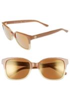 Women's Tory Burch 54mm Retro Sunglasses - Light Brown