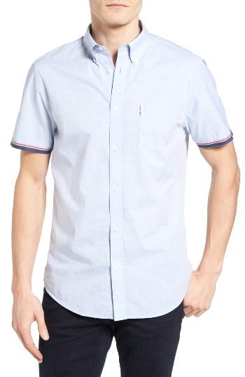 Men's Ben Sherman Mod Fit Tipped Woven Shirt
