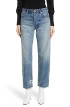 Women's La Vie Rebecca Taylor Sylvie High Waist Straight Leg Ankle Jeans