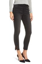 Women's Wit & Wisdom Stitched Hem Ankle Skinny Jeans - Black