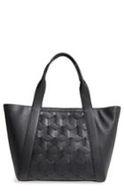 Welden Large Traverse Calfskin Leather & Suede Tote -