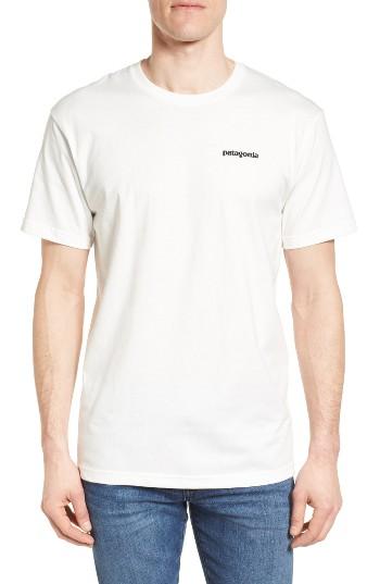 Men's Patagonia Fitz Roy Tarpon T-shirt - White