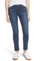 Women's J.crew Stretch Toothpick Jeans - Blue