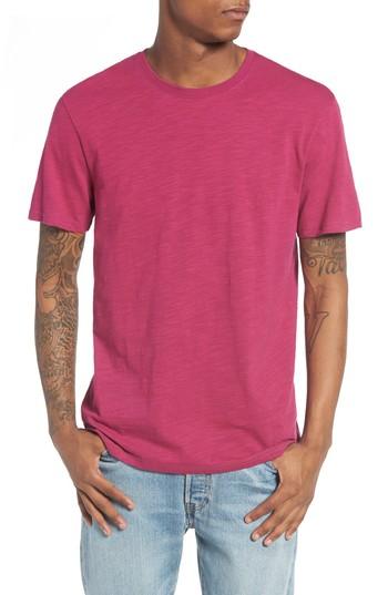 Men's The Rail Slub Knit T-shirt - Purple