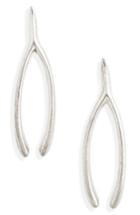 Women's Tory Burch Wishbone Delicate Earrings