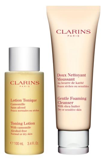 Clarins Cleansing Essentials For Dry & Sensitive Skin