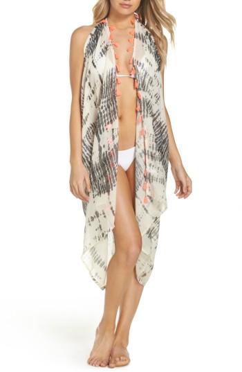 Women's Surf Gypsy Cover-up Vest - Ivory