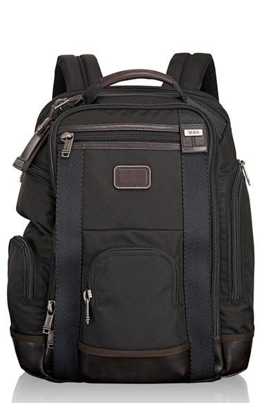 Men's Tumi 'shaw Deluxe' Water Resistant Backpack - Black