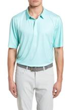 Men's Cutter & Buck Diamond Print Drytec Polo - Green