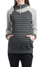 Women's Kimi And Kai 'lana' Maternity Hoodie - Black